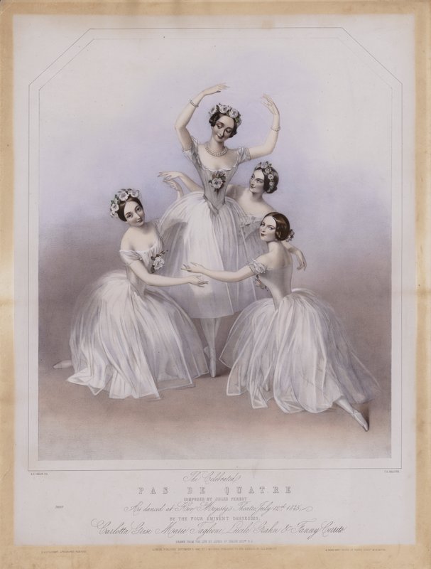 قام بتأليف The Celebrated Pas De Quatre من تأليف Jules Perrot ، كما رقص في مسرح Her Majesty's بواسطة ألفريد إدوارد (بعد) شالون