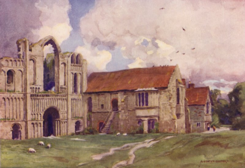 Castleacre Priory ، نورفولك بواسطة ألفريد هيتون كوبر
