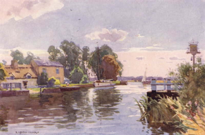 Horning Ferry ، على نهر بور ، نورفولك بواسطة ألفريد هيتون كوبر
