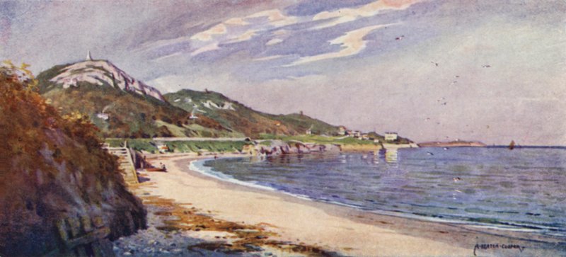 Killiney Hill and Bay بواسطة ألفريد هيتون كوبر