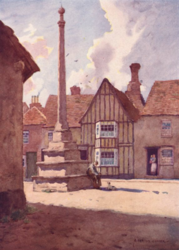 Lavenham Market Cross ، سوفولك بواسطة ألفريد هيتون كوبر