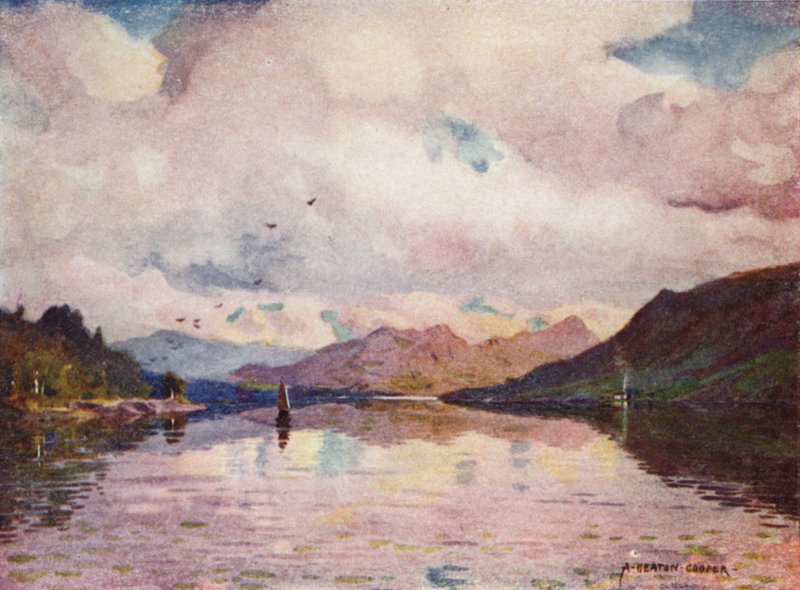 تأملات ، Kylemore Lough بواسطة ألفريد هيتون كوبر