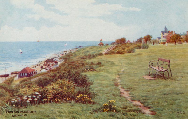 Frinton من Cliffs ، تطل على الغرب بواسطة ألفريد روبرت كوينتون