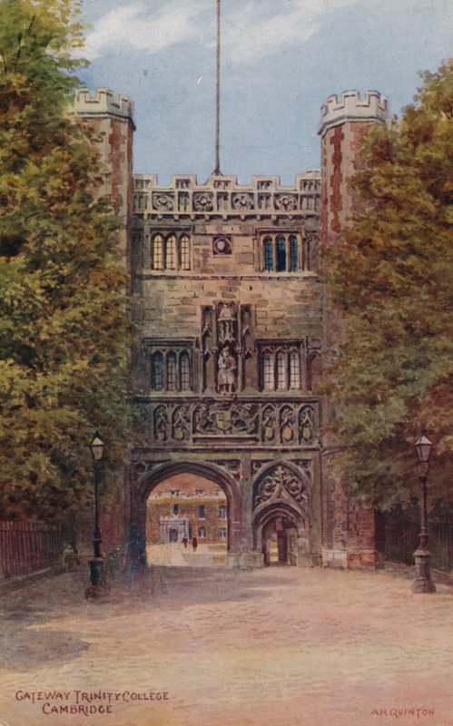 Gateway Trinity College ، كامبريدج بواسطة ألفريد روبرت كوينتون