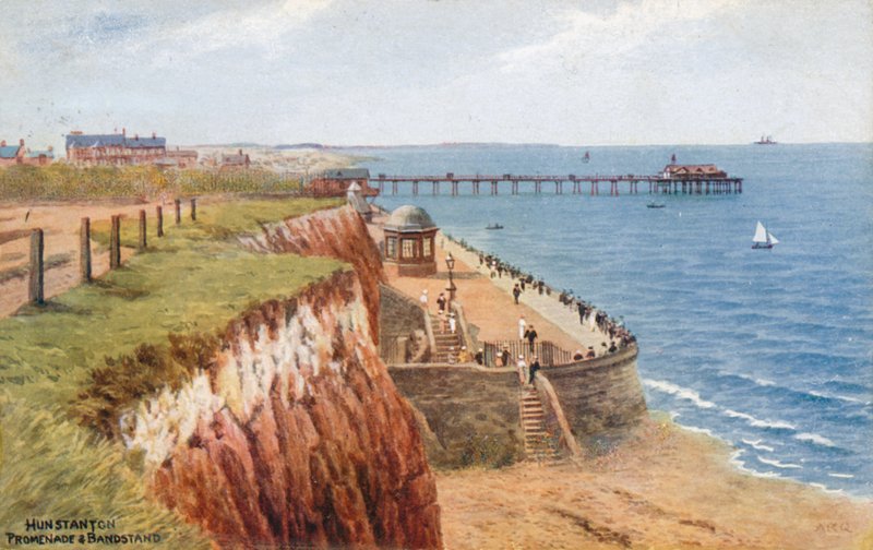 Hunstanton ، Promenade و Brandstand بواسطة ألفريد روبرت كوينتون