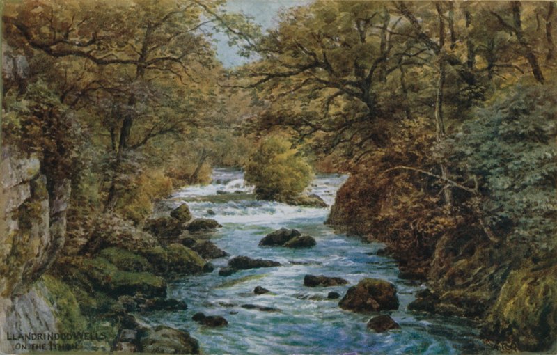 Llandrindod Wells ، على الإيثون بواسطة ألفريد روبرت كوينتون