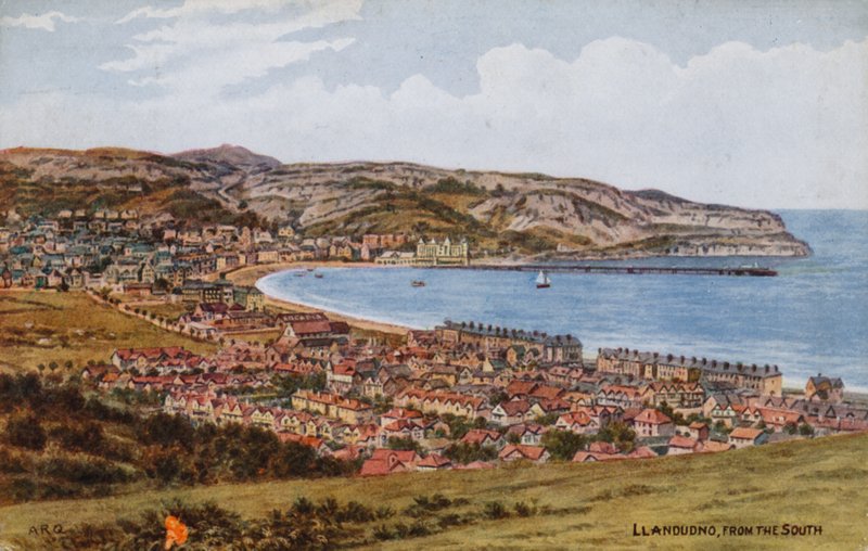 Llandudno من الجنوب بواسطة ألفريد روبرت كوينتون