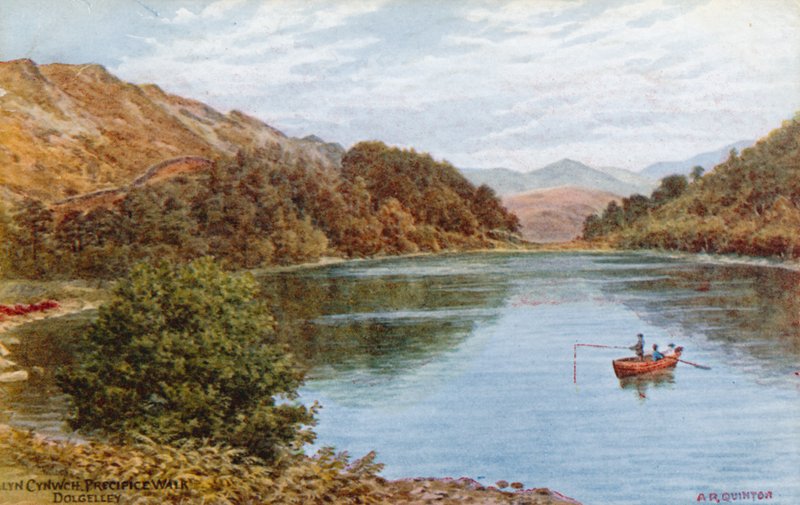 Llyn Cynwch ، Precipice Walk ، Dolgelley بواسطة ألفريد روبرت كوينتون