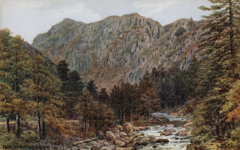 ممر Aberglaslyn بواسطة ألفريد روبرت كوينتون