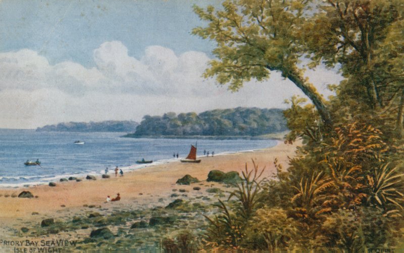 Priory Bay Sea View ، جزيرة وايت بواسطة ألفريد روبرت كوينتون