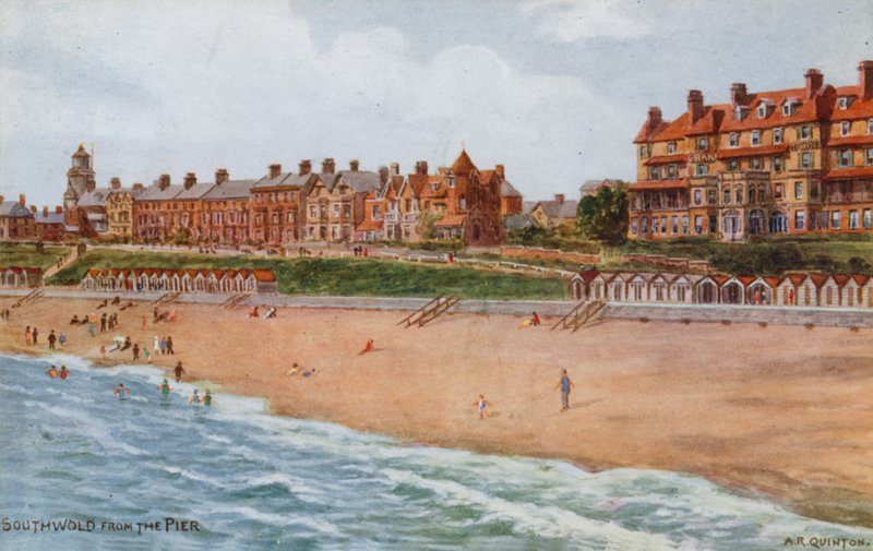 Southwold من الرصيف بواسطة ألفريد روبرت كوينتون