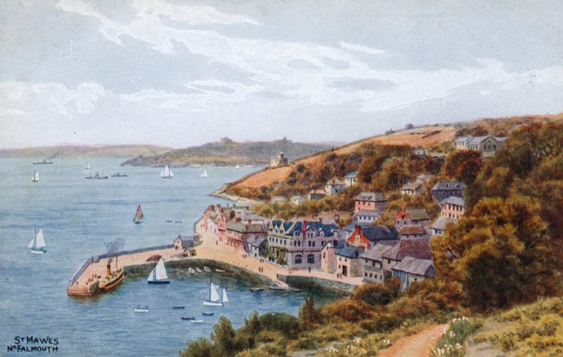 St Mawes، Nr. فالماوث بواسطة ألفريد روبرت كوينتون