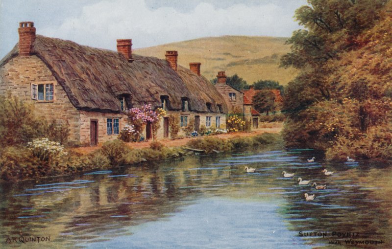 Sutton Poyntz ، بالقرب من Weymouth بواسطة ألفريد روبرت كوينتون