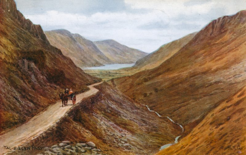 بطاقة Tal-y-Llyn بواسطة ألفريد روبرت كوينتون