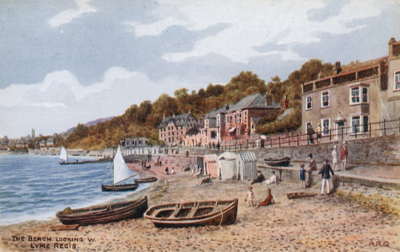 الشاطئ يبحث W ، Lyme Regis بواسطة ألفريد روبرت كوينتون