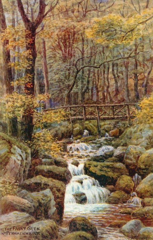 The Fairy Glen ، Nr Penmaenmawr بواسطة ألفريد روبرت كوينتون