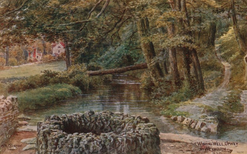 The Wishing Well ، Upwey ، Weymouth بواسطة ألفريد روبرت كوينتون