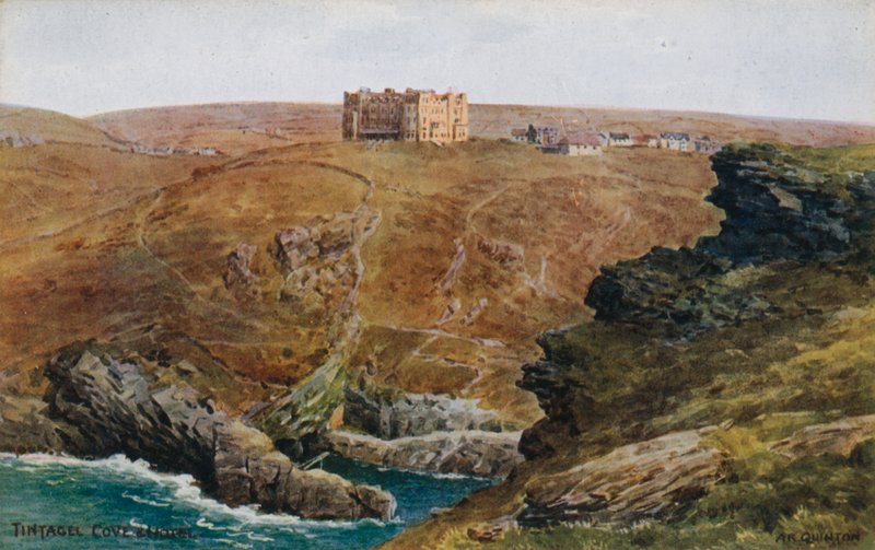 Tintagel ، كوف وفندق بواسطة ألفريد روبرت كوينتون
