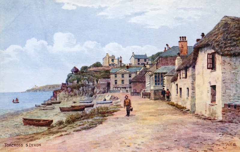 Torcross ، S Devon بواسطة ألفريد روبرت كوينتون
