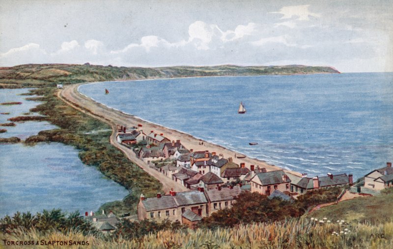 Torcross و Slapton Sands بواسطة ألفريد روبرت كوينتون