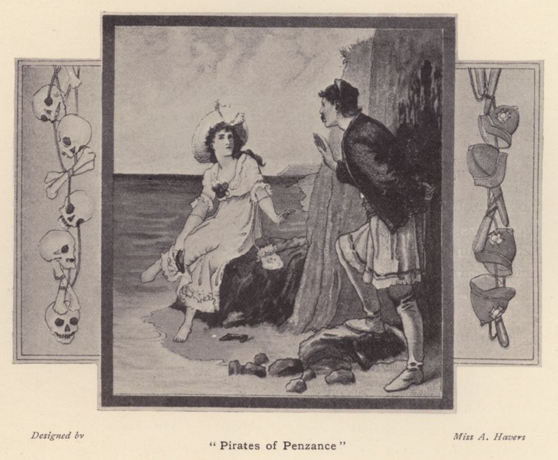 "Pirates of Penzance" (litho) بواسطة أليس هافرز