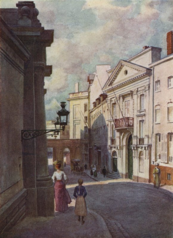 Rue de Namur ، بروكسل بواسطة بعد أميدي فوريستير