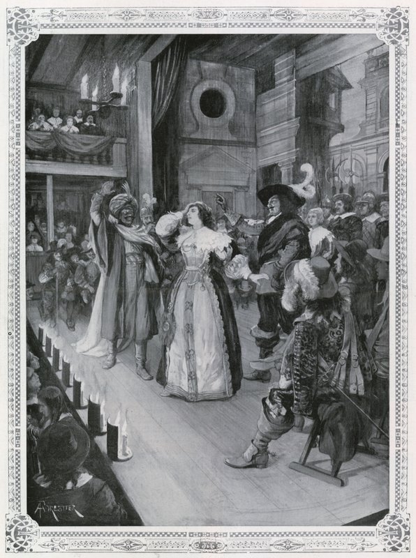 ظهرت المرأة على المسرح لأول مرة: عطيل ، كما أنتجت في ديسمبر 1660 بواسطة أميدي فوريستير