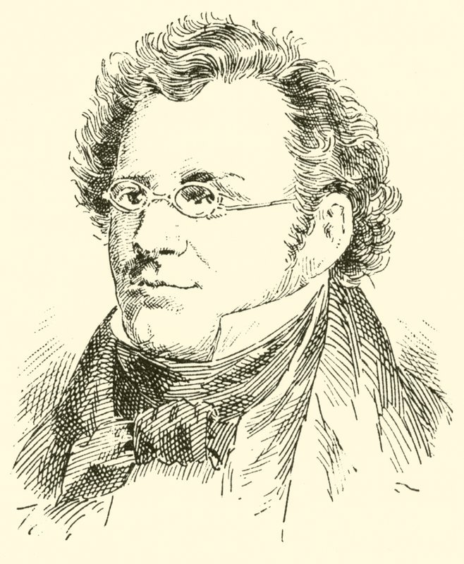 فرانز (بيتر) شوبرت ، 1797-1828 بواسطة المدرسة الأمريكية