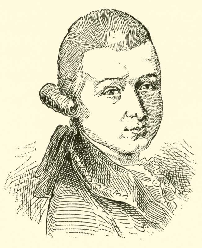 ولفجانا أماديوس موتسارت 1756-1791 بواسطة المدرسة الأمريكية