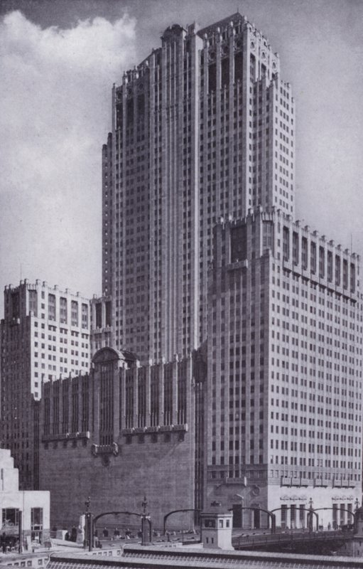 Chicago: The Civic Opera House (b/w photo) بواسطة المصور الأمريكي (بعد)