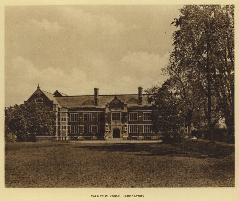 Princeton University: Palmer Physical Laboratory (b/w photo) بواسطة المصور الأمريكي (بعد)