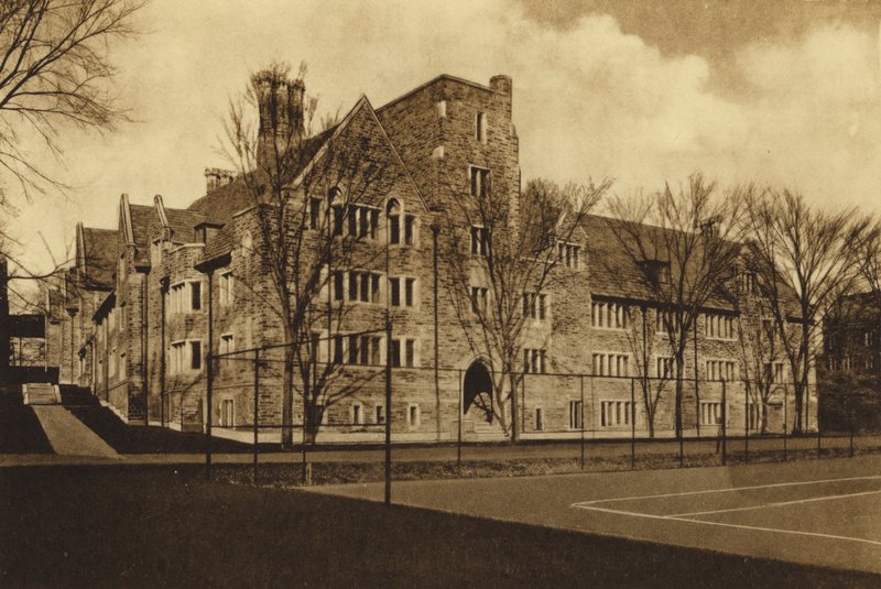 جامعة برينستون: سكن ووكر (b / w photo) بواسطة المصور الأمريكي (بعد)