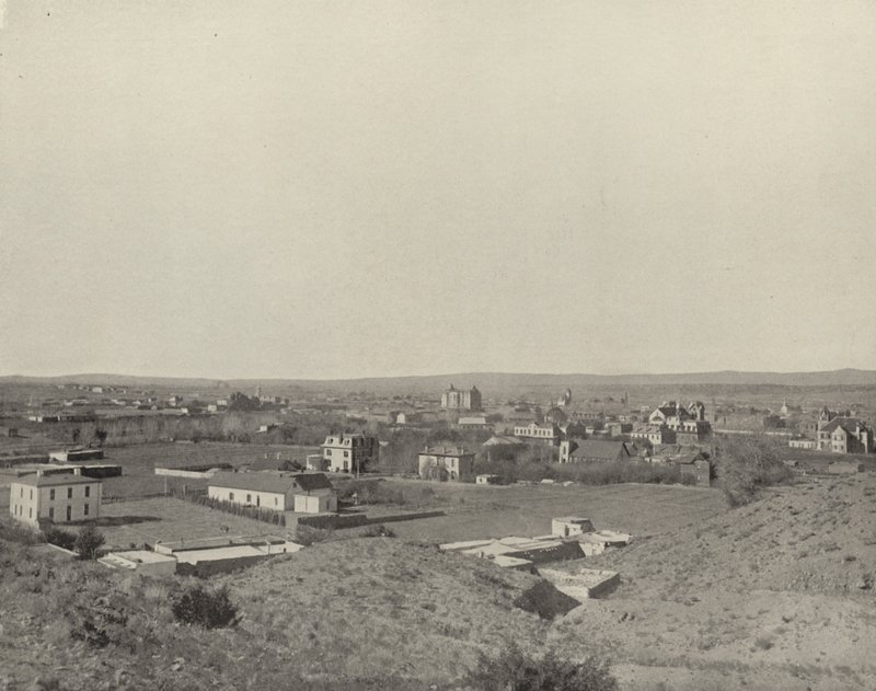 سانتا في ، نيو مكسيكو (صورة b / w) بواسطة المصور الأمريكي (بعد)