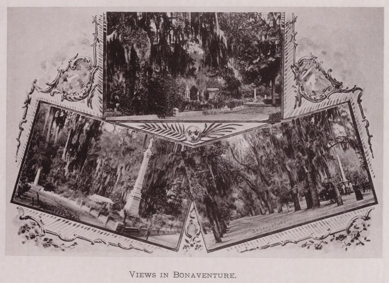 مناظر في Bonaventure (صورة b / w) بواسطة المصور الأمريكي (بعد)