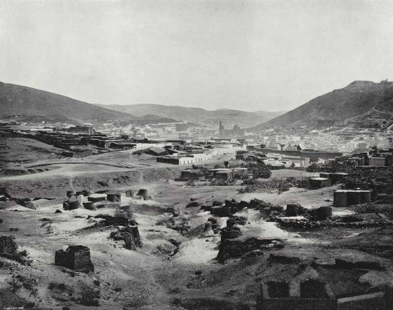 زاكاتيكاس ، المكسيك (b / w photo) بواسطة المصور الأمريكي (بعد)