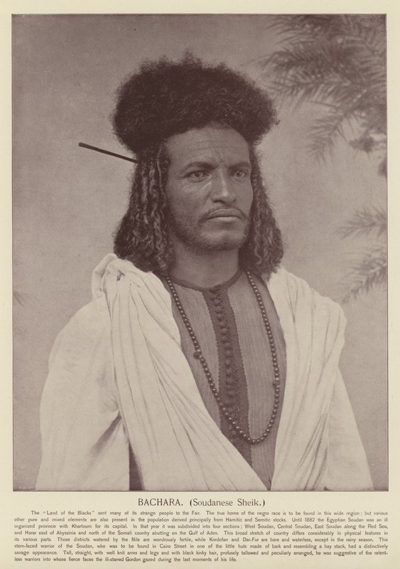 بشارة ، الشيخ السوداني بواسطة مصور أمريكي