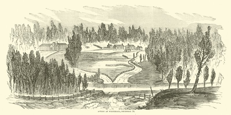 العمل في وايتهول ، 16 ديسمبر ، ديسمبر 1862 بواسطة المدرسة الأمريكية
