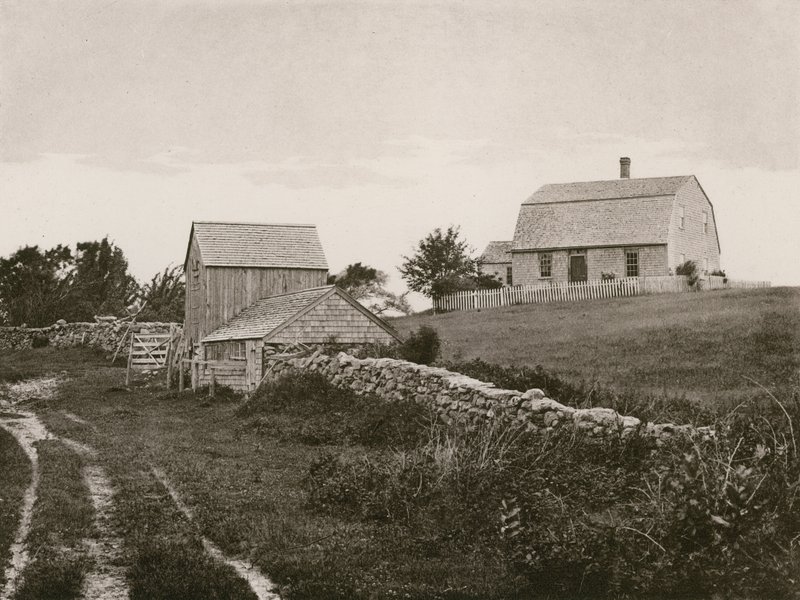 مسقط رأس العميد البحري OH Perry ، South Kingston (photogravure) بواسطة المدرسة الأمريكية