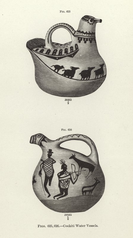 سفن المياه Cochiti بواسطة المدرسة الأمريكية