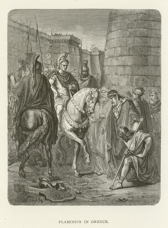 في اليونان flaminius بواسطة المدرسة الأمريكية