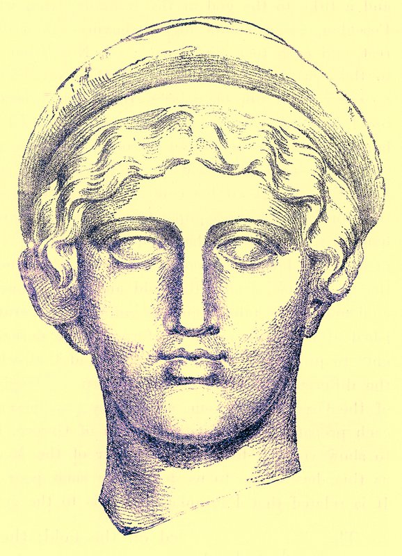هيب ، رسم توضيحي من تاريخ اليونان بقلم فيكتور دوروي ، نشر عام 1890 (صورة محسنة رقميًا) بواسطة المدرسة الأمريكية