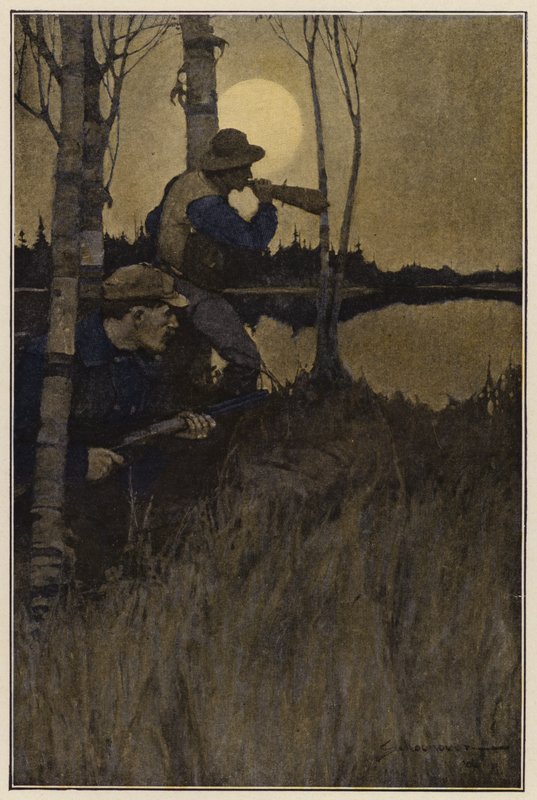 رسم توضيحي لأيام العطلة والاستطرادات الأخرى (طباعة حجرية ملونة) بواسطة المدرسة الأمريكية