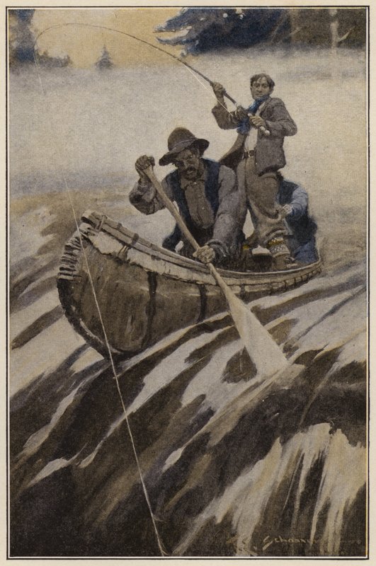 رسم توضيحي لأيام العطلة والاستطرادات الأخرى (طباعة حجرية ملونة) بواسطة المدرسة الأمريكية