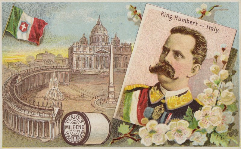 King Humbert إيطاليا بواسطة المدرسة الأمريكية
