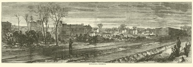 رينجولد ، جورجيا ، مايو 1864 بواسطة المدرسة الأمريكية