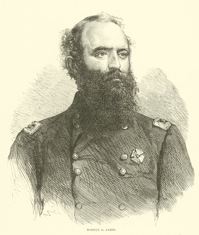 Romeyn B Ayres ، أبريل 1865 بواسطة المدرسة الأمريكية