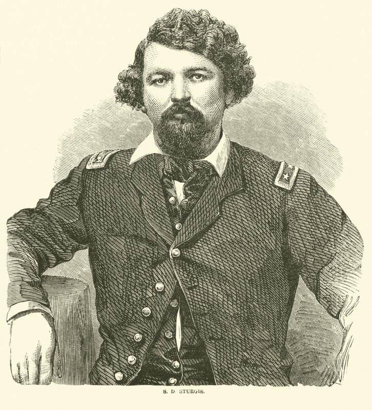 SD Sturgis ، أغسطس 1864 بواسطة المدرسة الأمريكية