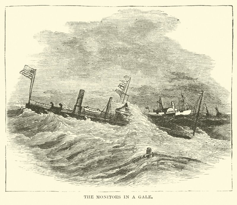 المراقبون في غيل ، ديسمبر 1864 بواسطة المدرسة الأمريكية