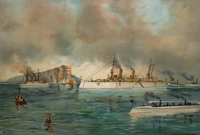 US Navy, 2nd class cruisers بواسطة المدرسة الأمريكية