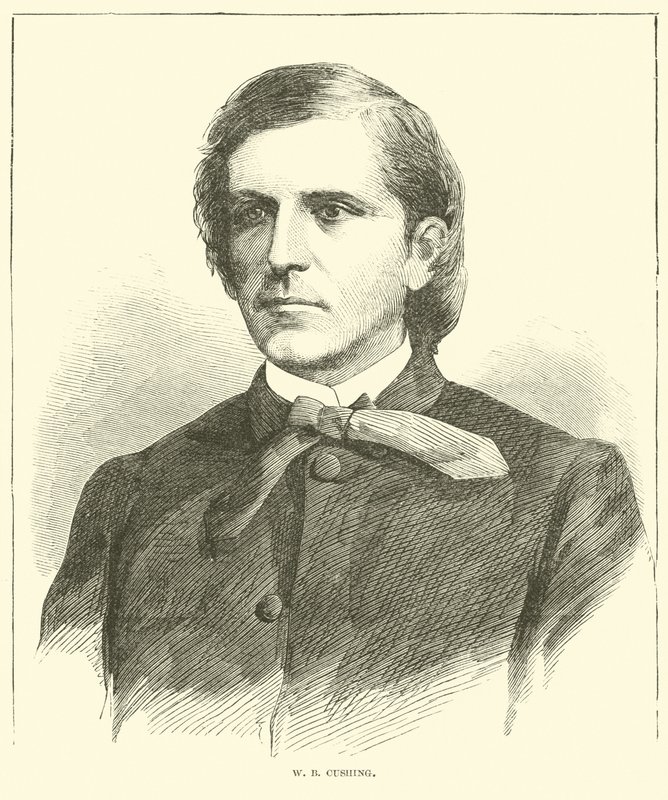 WB Cushing ، أكتوبر 1864 بواسطة المدرسة الأمريكية